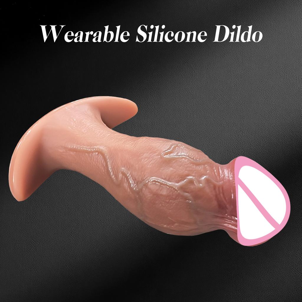Super Big Skin Dildo Penis Prostate Massager Silicone Realistic Sexy Adult Anal Masturbator Oversized Strap-on Dildos Sex toys