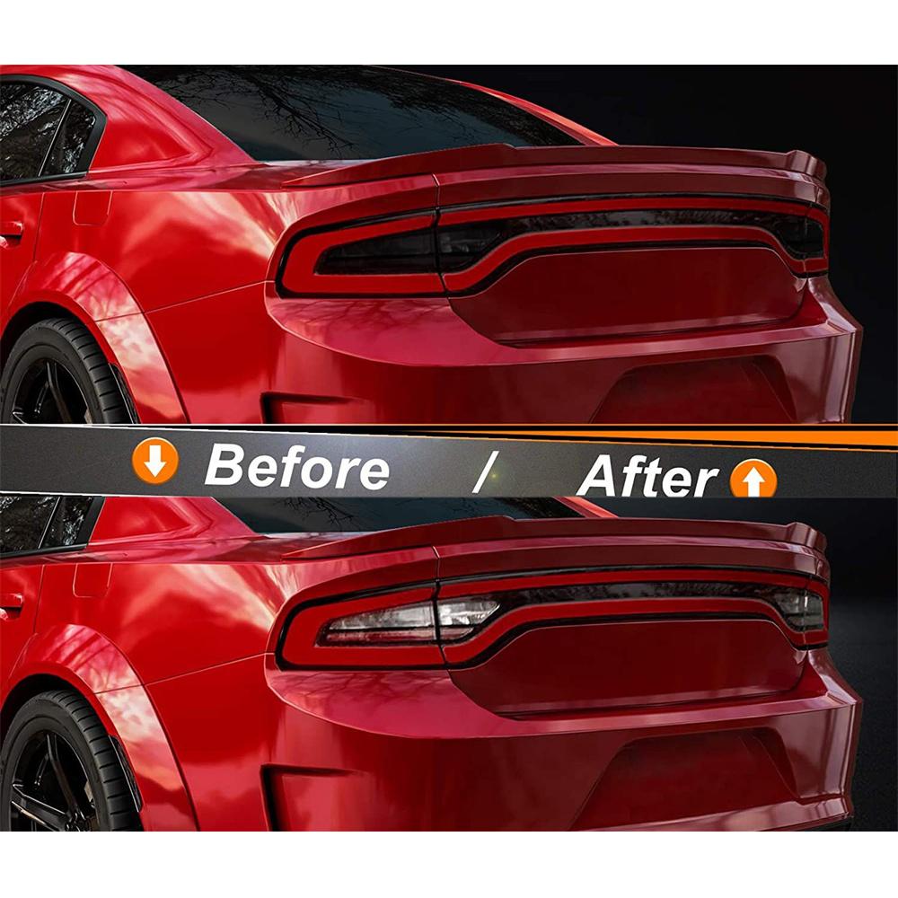 Smoked Tail Light Overlays for Dodge Charger (2015+)