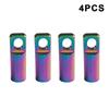 4/5PCS Tire Valve Stem Caps Anodized Aluminum Wheel Valve Covers Accessories Universal Cars SUVs Bikes Trucks And Motorcycles·