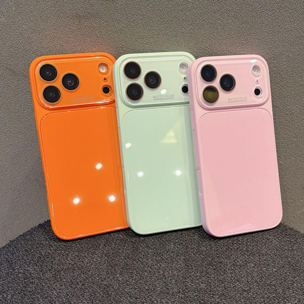 Applicable to Apple 17Promax mobile phone case, ice-feeling tempered glass iPhone16 seconds to increase the window all-inclusive hard case