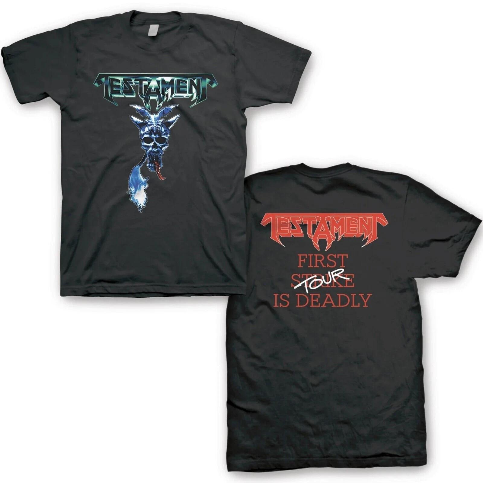 TESTAMENT cd cvr THE LEGACY FIRST STRIKE IS DEADLY TOUR Official SHIRT 3XL New 3XL