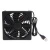 Router Fan DIY PC Cooler TV Box Case Fan Cooling Silent Quiet 5V USB Power Cooling Fan Base 120x55mm Protective Net