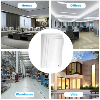 Wired PIR Motion Sensor Wide Angle Passive Infrared Detector For Home Burglar Security Alarm