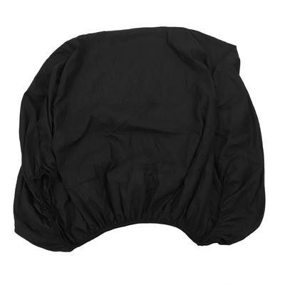 Fitted Sheet Washable Solid Color Bed Sheet Breathable Fitted Mattress Protector for Bedroom Black