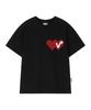 VIDEO JOCKEY Double Heart T-Shirt [6 Colors]