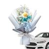 Mini Dried Flower Bouquet for Car, Flower Bouquet Car Air Vent Clip | Dried