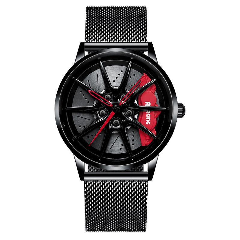 SVJ Watch RAYS-G25: Three-Dimensional Hollow Dial for Car Modification - Cultural Conceptual Mechanical Design