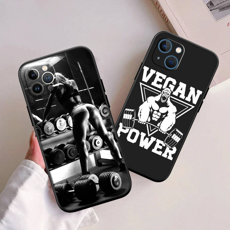 Bodybuilding Gym Fitness New Phone Case for Redmi Note 8 9 10 11 11S 10C 10X 10A 10T 9A 9C 9T 9S 8T Pro Max Plus Prime