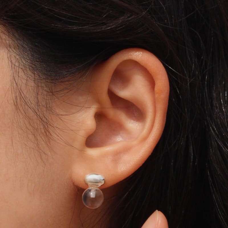 

NORMALLEE Clean Earrings Silver