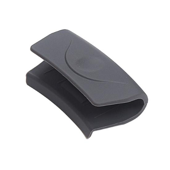 1 pár silikonových držadel pro asistenci Horké rukojeti pánve Protiskluzové žáruvzdorné rukávy na rukojeti hrnců pro smaltované pánve litinové pánve