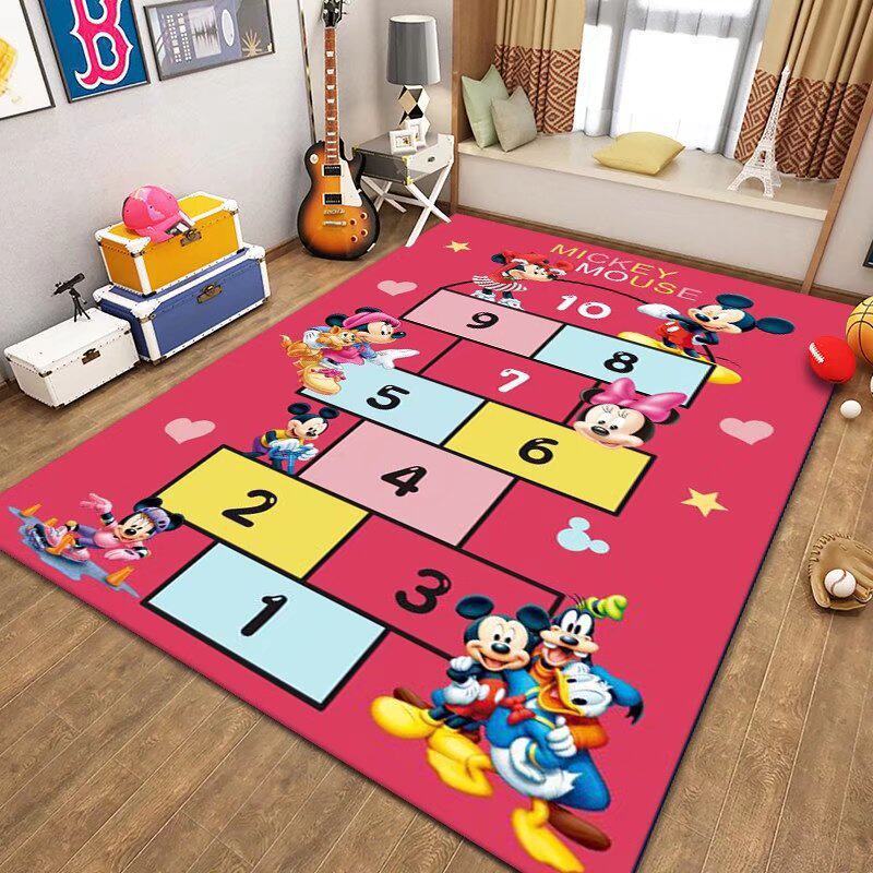 

Carpet Living Room Children s Cartoon Sofa Coffee Table Bedroom Bedside Senior Children s Room Household Large Area Girl Cushion 80* 120cm