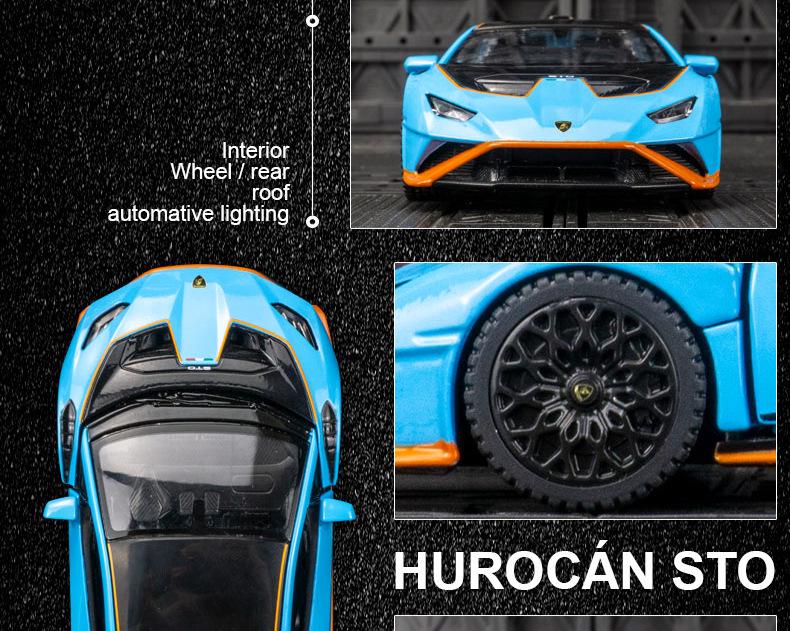 Starshine 64300 Lamborghini Huracán STO Alloy Model Toy Car for Kids