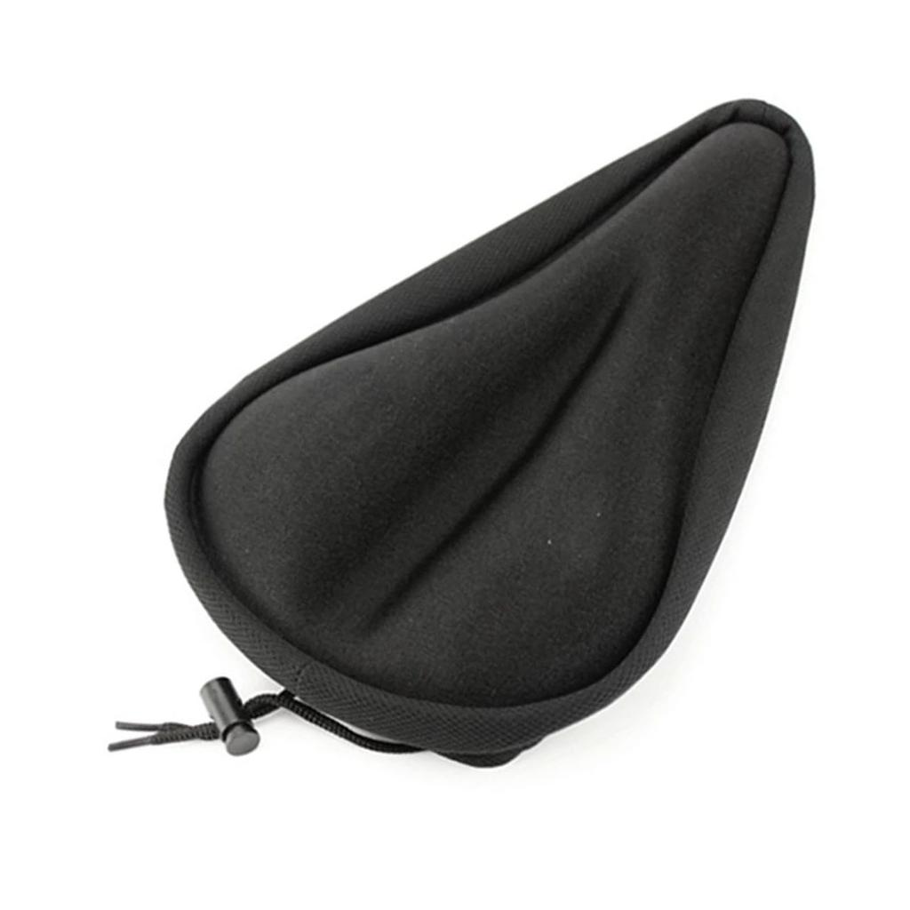 Sedák na kolo, černý, silnější, nastavitelný, stahovací, vodotěsný, prachotěsný, elastický, houbový, 28x18cm