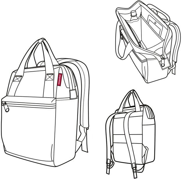Backpack Reisenthel Allrounder R Twist Silver (JR7052)