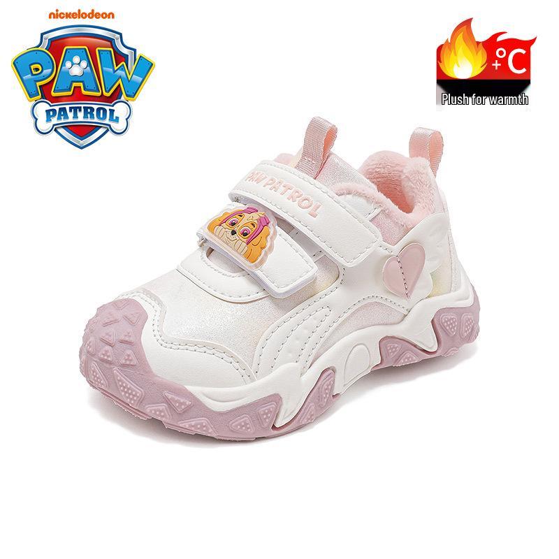

Paw Patrol Girls Non-Slip Sports Shoes - 2025 Autumn/Winter Thickened Fashion, Dirt-Resistant Design Size 30 - 183mm рожевий