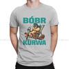 ZX Polish Yakie Bydle Bober Meme Bobr Kurwa Game Men T Shirt Cotton Gothic ONeck TShirt Harajuku Tops