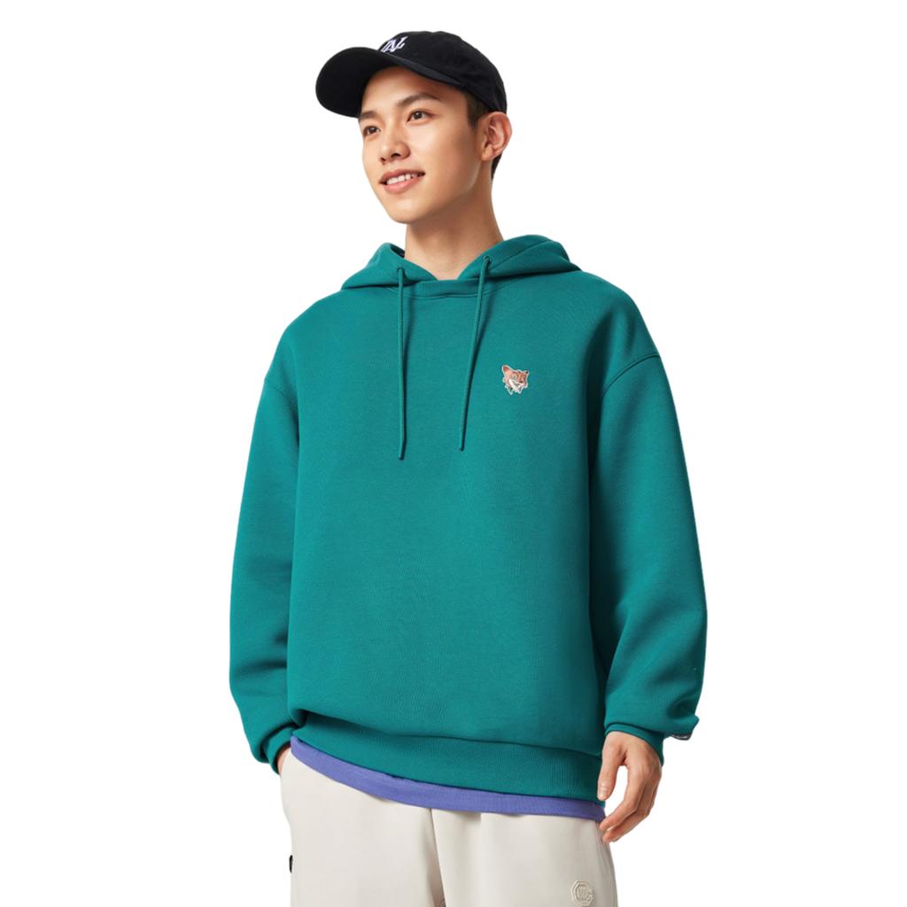 Li Ning Sweatshirts Unisex Lake Turquoise Hooded Moderate Other AWDVB29-2