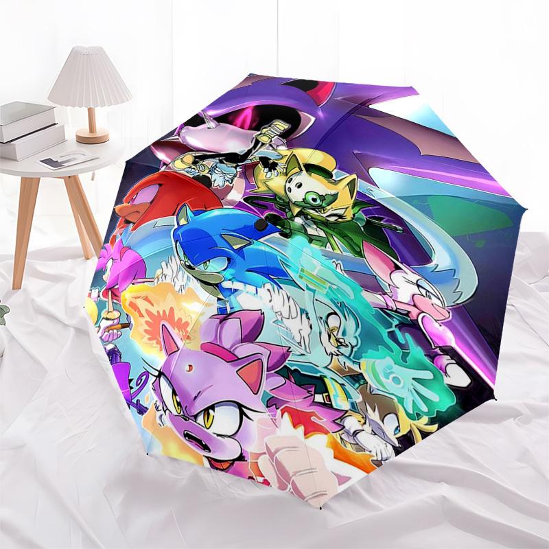 

1pc Haikyuu!! Kuroo Tetsurou Inspired Automatic Opening Closing Umbrella, Portable 3-Fold Design with 8-Bone Iron Frame, Outdoor for Fans, Travelers,