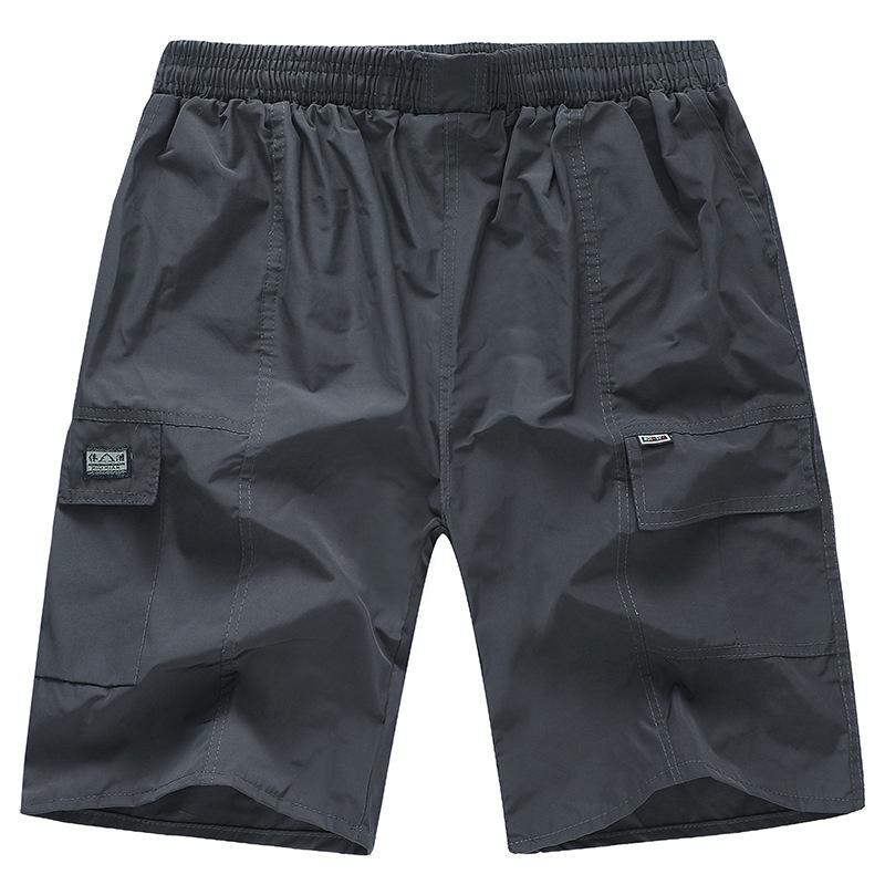 

Мужские летние пляжные шорты Повседневные шорты Дышащие шорты XL серый