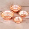 Buddhist Supplies Copper Water Offering Bowl Glossy Anti-deformed Buddhism Tibetan Bowl Golden Handmade Holy Water Bowl Storage