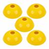 5PCS PE Soccer Marker Set Top Hole Sports Marker Discs Portable Agility Marker Set  Outdoor Exercise