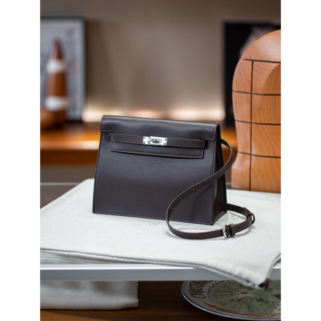 Bag dancing foreskin leather steel hardware single shoulder crossbody women's bag