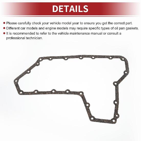 ACROPIX Car Oil Pan Gasket Car Transmission Oil Pan Gasket Engine Oil Pan Gasket Seal No.313971XE0A for Nissan Altima 2007-2012 for Nissan Maxima