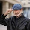 Washed Denim Cap, Women's Beret, Simple Forward Hat, Men's Retro Hat, Literary Hat