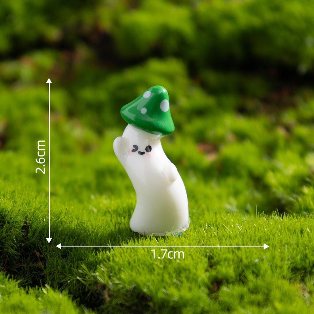 7 PCS Micro Landscape DIY Mushroom Decoration Set