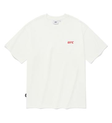 UFC SPORT Ufc Sorona Relax Fit Short Sleeve T-Shirt White U2Ssw2317Wh