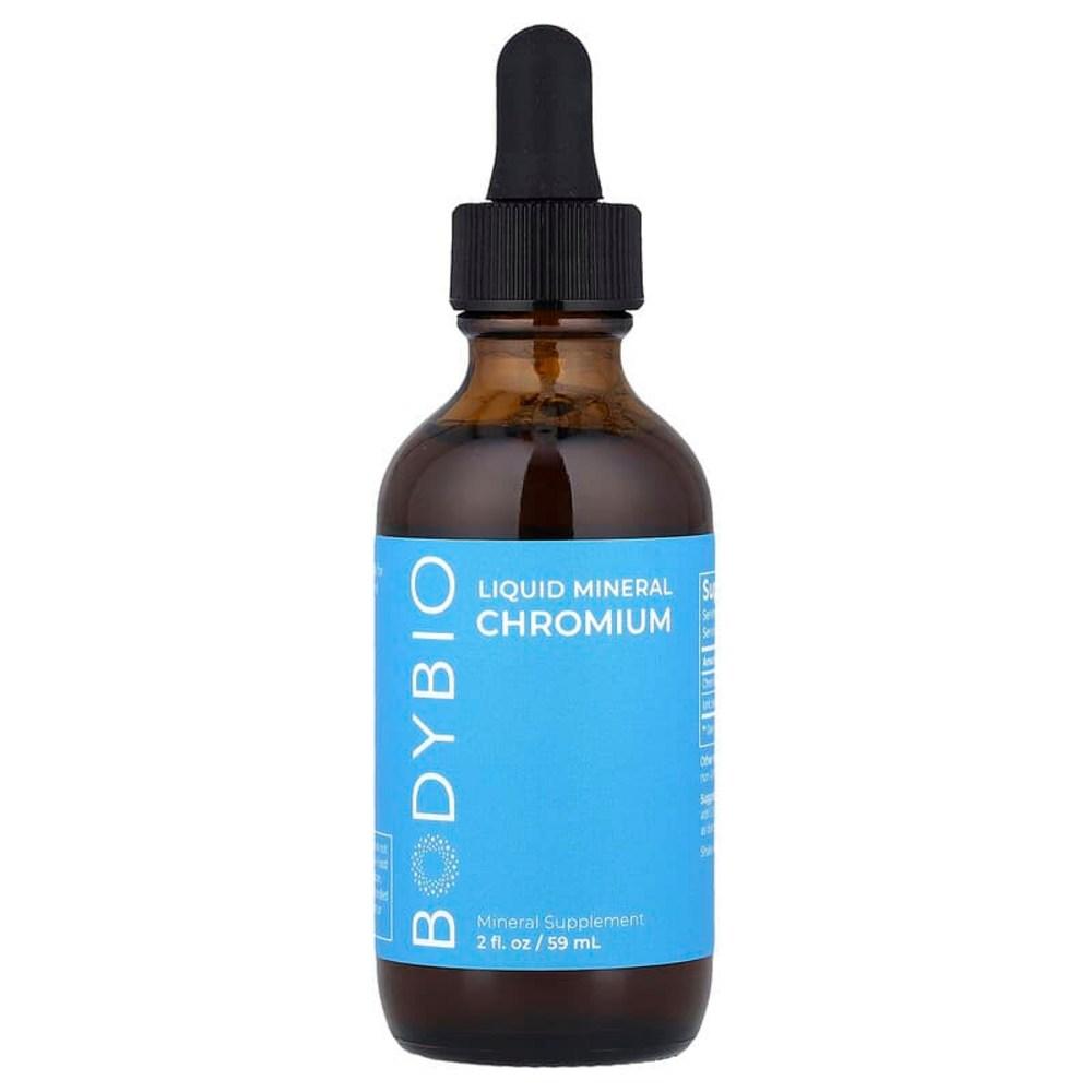 BodyBio Liquid Mineral Chromium 59ml 2 fl oz DIO-22015 BodyBio Liquid Mineral Chromium 59ml 1 pcs 59ml