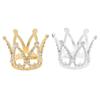 Metal Mini Crown Cake Topper Cute DIY Cake Decoration Crystal Rhinestone Tiara  Wedding