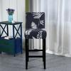 Anti-dirty High Stool Bar Chair Cover Stretch Counter Chair Cover Banquet Dining Kitchen Room Bar Chair Protector Housse De Chaise