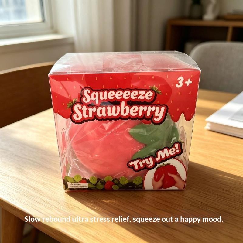Realistic Fruit Stress Relief Toy Soft Slow Rising Squeeze Toy for Kids Adults Halloween Trick Or Treat Gifts