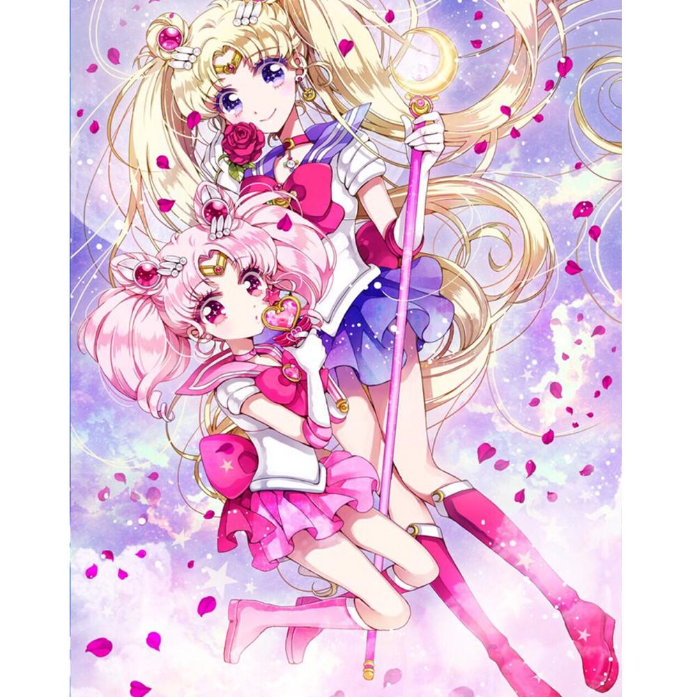 Cartoon 5D DIY Diamond Painting Embroidery Pattern 3d Cross Stitch Kits Wedding Room Decor