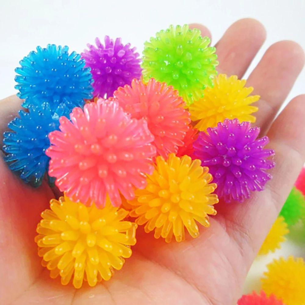 Toy TPR Ball Interactive Toys Fidget Toy Stretch Plush Ball Arbutus Ball Pet Cat Toys Thorn Ball