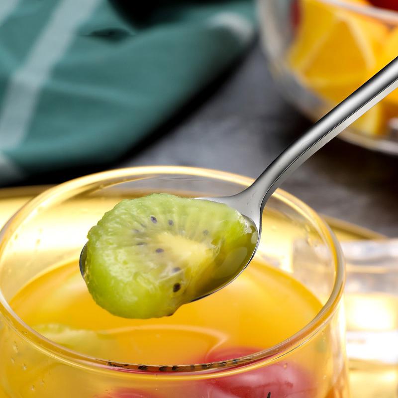 304 Edelstahl Langstiel Kaffeelöffel Eis Dessert Tee Rührlöffel Für Picknick Küchenzubehör Barwerkzeuge