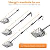 Cat Litter Scoop 43 inch Metal Litter Scooper with Stainless Steel Long Handle, Upgraded Large Kitty Box Scooper Heavy Duty Deep Shovel for Fast