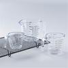 Clear Scale with Measuring Cup Handle Plastic Graduated Measuring Mugs for Kitchen