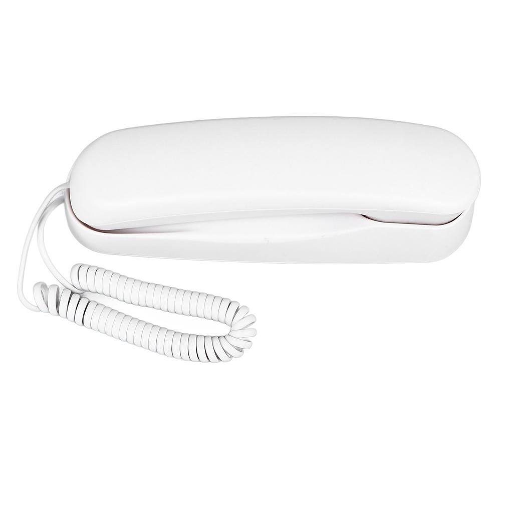 Wall Mountable Telephone Multifunctional Clear Sound Corded Landline Phone for Home Hotel Office