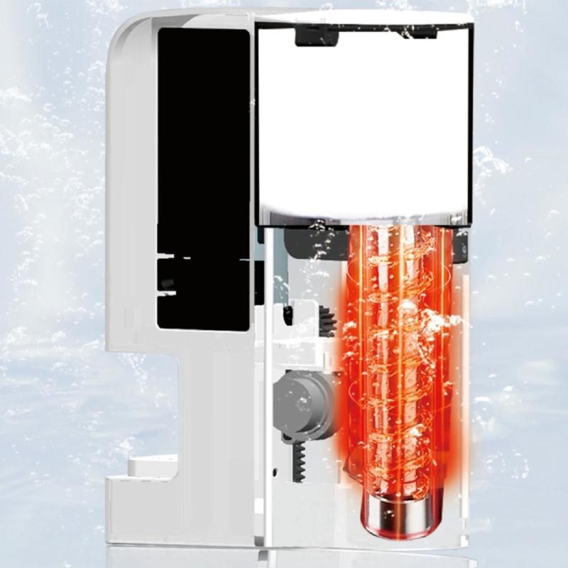 Heated Face Towel Warmer with Intelligent Temperature Control Safety Function 500ml Tank for Gentle Makeup Removal