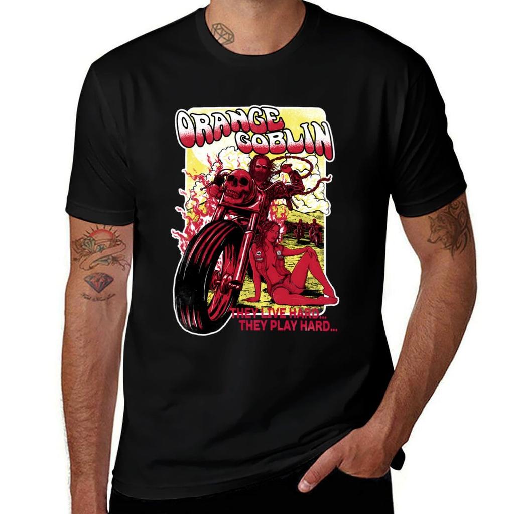 Orange Goblin T T Tshirt Casual Light Summer Short Sleeve Top