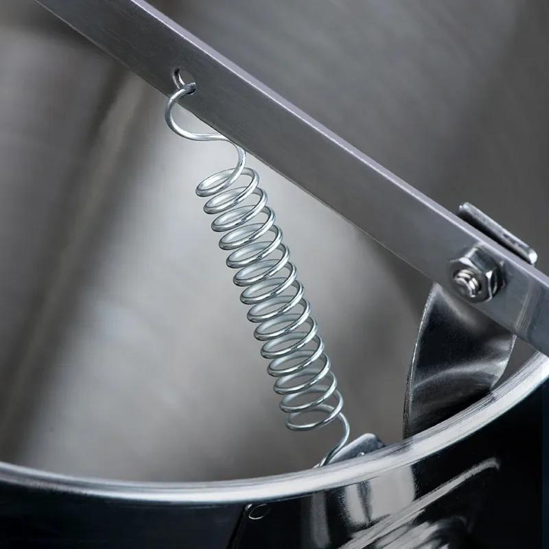 Stainless Steel Batter Dispenser Takoyaki Piston Funnel with Holder Waffle Octopus Balls Sauce Cream Dosing Funnel Kitchen Tools