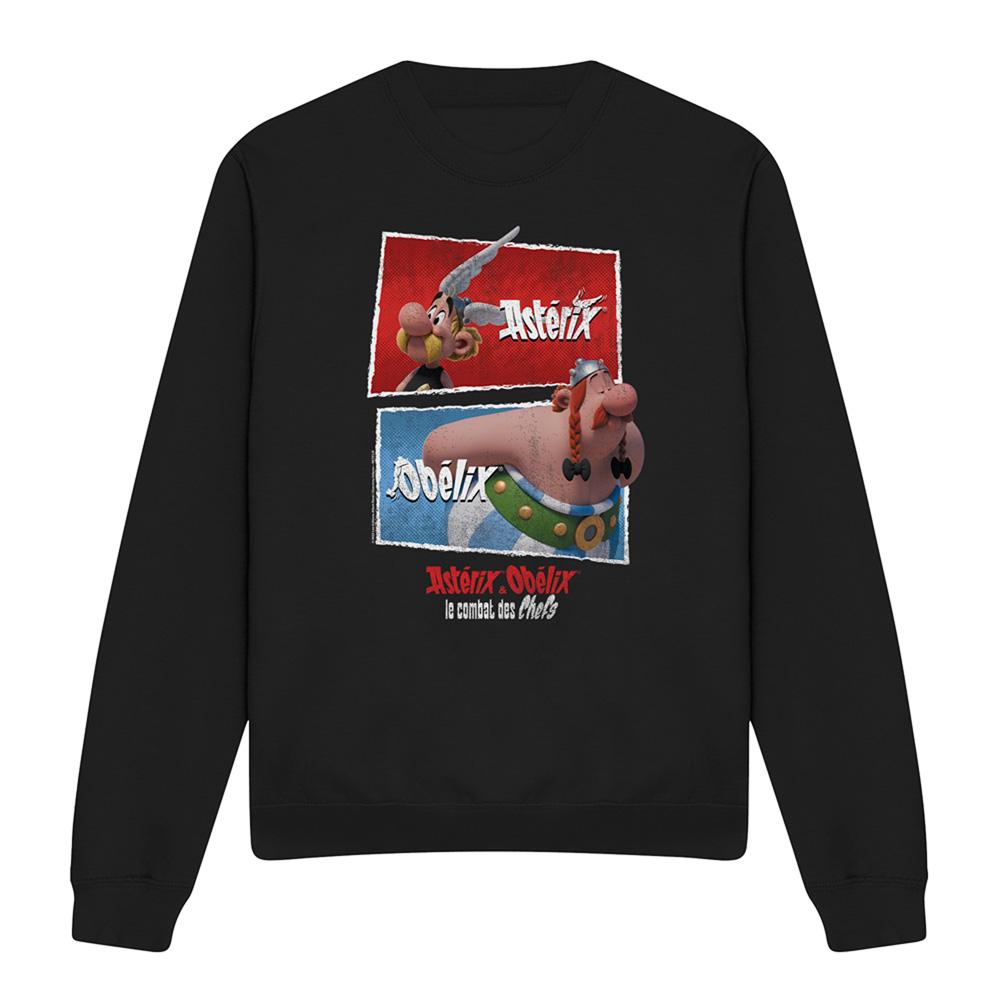 Asterix Unisex Adult Heroic Boxes Sweatshirt