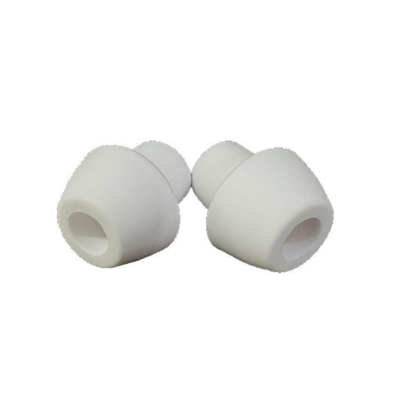 95% Alumina Ceramic Accessories: Glazed Alcohol Lamp Head, High-Temp Resistant, Non-Blackening