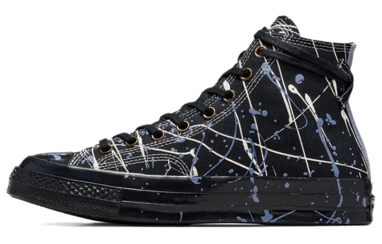 Chuck 70 Converse High  Брызги краски - Черный  A06541C 36