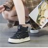 Internet celebrity snow boots women's winter new thick sole heightening thick velvet student Korean version velvet warm cotton shoes