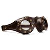 Man Halloween Cosplay Goggles Adult Party Gentleman Prop Glasses Funny Steam Punks Glasses LeathersSteampunk Accessories