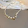 Gold Single-layer Necklace 38#