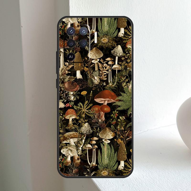 Mushroom Forest For OPPO A96 A76 A16 A5 A6 Pro A15 A17 A57 A18 A38 A58 A78 A98 A54 A74 A94 A40 A60 A80 Case